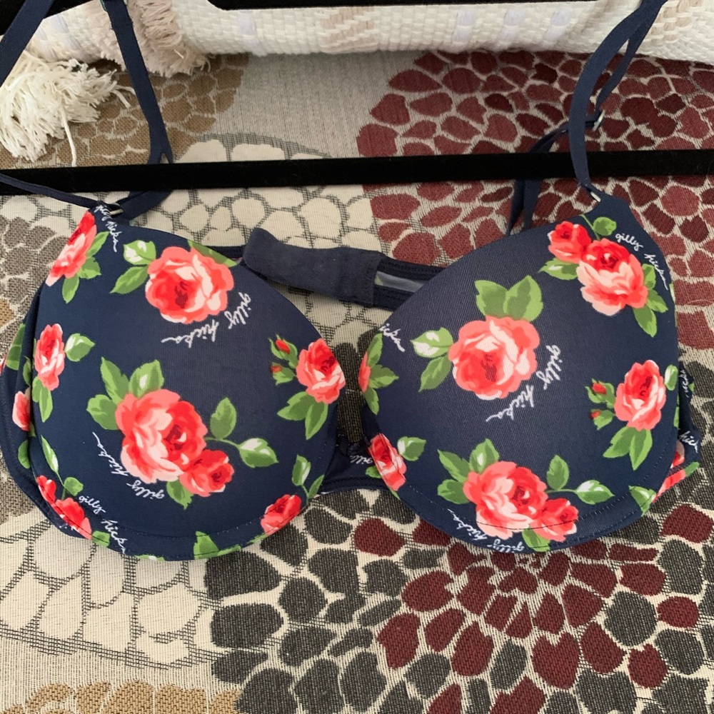 Gilly Hicks Jordan Floral Push-up Bra